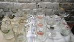 verres à bière CAULIER, WIELS, Vx Temps, ..., Verzamelen, Biermerken, Ophalen, Gebruikt, Glas of Glazen