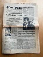 Vintage Krant "het Volk"-Overwinning Kennedy-Jommeke -1960, Verzenden, Gelezen, Politiek en Staatkunde