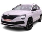 SKODA Karoq 1.5 TSi 150 ACT Sportline + Navi Amundsen + LED, Auto's, Skoda, Wit, Karoq, Handgeschakeld, SUV of Terreinwagen
