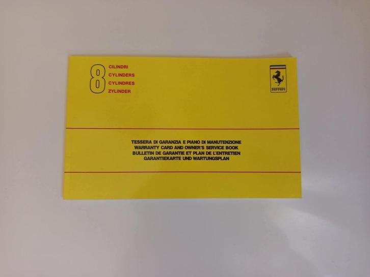 Ferrari 328 Servicehandleiding, Auto-onderdelen, Motor en Toebehoren, Ferrari, Verzenden