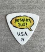 Metallica Sux Plectrum, Comme neuf, Enlèvement ou Envoi