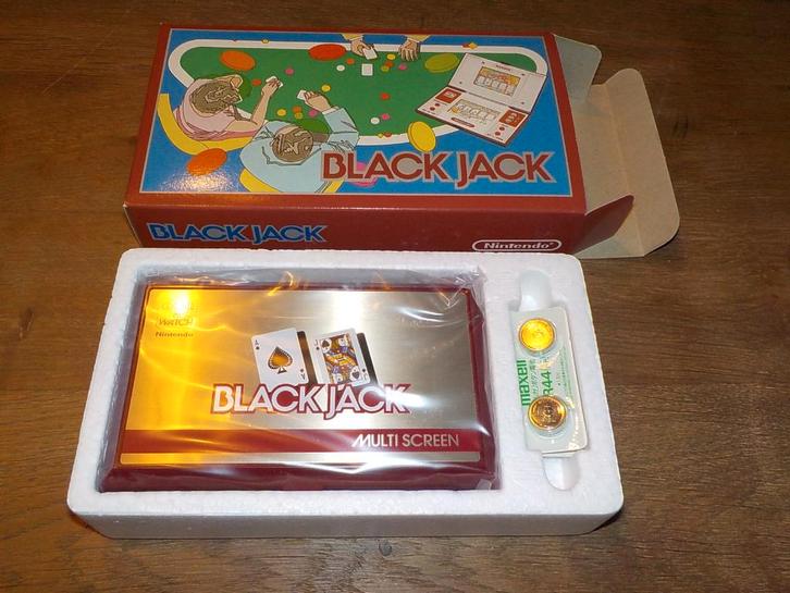vintage Nintendo Game & Watch Black Jack BJ-60 console NIEUW, Games en Spelcomputers, Spelcomputers | Nintendo Super NES, Nieuw
