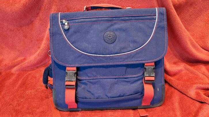 Donkerblauwe KIPLING Boekentas, Diversen, Schoolbenodigdheden, Gebruikt, Ophalen of Verzenden