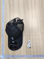Nieuwe Pet met ventilator op zonnelading en op charger OP=OP, Ophalen of Verzenden, Nieuw, One size fits all, Pet