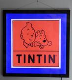 Hergé Tintin - enseigne lumineuse (Fariboles, Pixi, Leblon), Tintin, Autres types, Enlèvement, Utilisé