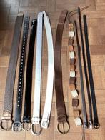 Lot van 1O riemen, Ophalen, 90 tot 100 cm
