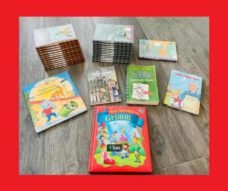 Div kinder leesboeken Borre groep 1/2 + 8 Dolfje Grimm Loser, Boeken, Kinderboeken | Kleuters, Nieuw, Ophalen of Verzenden