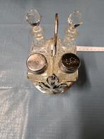 Vintage peper zout olie azijn set, Enlèvement
