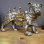 Steampunk beeldje mechanische Hond (18cm), Verzamelen, Ophalen of Verzenden, Nieuw