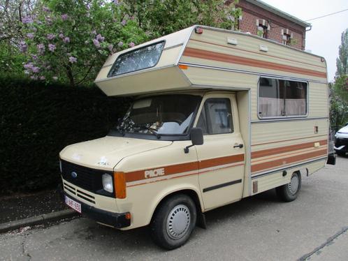 Camping Car Ford Transit MK2, Caravans en Kamperen, Mobilhomes, Particulier, tot en met 3, Ford, Diesel, Ophalen