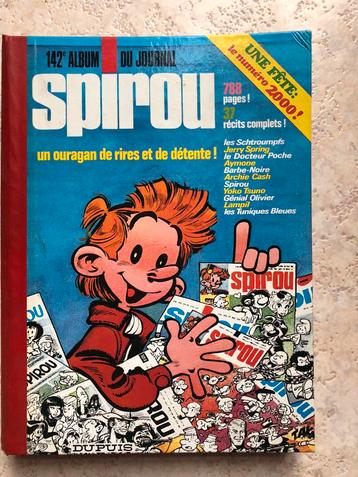 Album recueil Spirou 142 beschikbaar voor biedingen