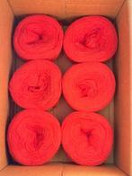 Nieuwe 70% wol (haken/breien) rood/580gr  (nr4863), Hobby en Vrije tijd, Ophalen of Verzenden, Nieuw, Breien of Haken, Wol of Garen