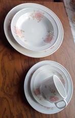 Vintage 60-delig servies Duraceram, Antiek en Kunst, Ophalen