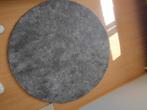 Ikea Stoense Vloerkleed, laagpolig, middengrijs, 130 cm, Ophalen