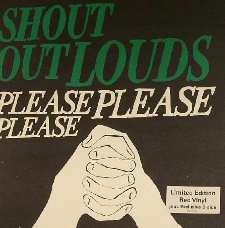 7inch Red Vinyl : SHOUT OUT LOUDS : Please Please Please, Cd's en Dvd's, Vinyl | Rock, Zo goed als nieuw, Alternative, Overige formaten