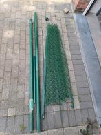 Overschot afsluiting / palen / draad, Tuin en Terras, Tuinhekken en Hekwerk, Ophalen, Zo goed als nieuw