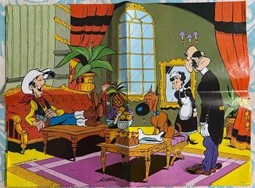 Poster "Lucky Luke en Rataplan" 1983 beschikbaar voor biedingen