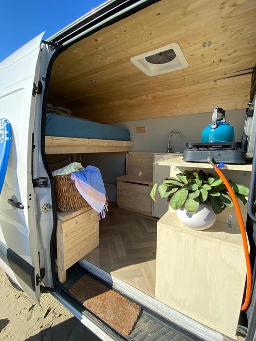 Camper - Euro 5 - VW Crafter 2015, Caravanes & Camping, Camping-cars, Particulier, jusqu'à 2, Volkswagen, Diesel, Enlèvement