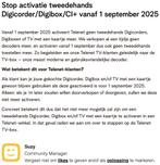 Belangrijke info voor Telenet TV klanten:, Ophalen, Decoder