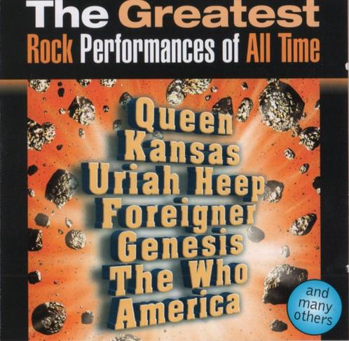 672 - THE GREATEST ROCK PERFORMANCES OFF ALL TIME - 2CD NEW, Cd's en Dvd's, Cd's | Verzamelalbums, Nieuw in verpakking, Rock en Metal