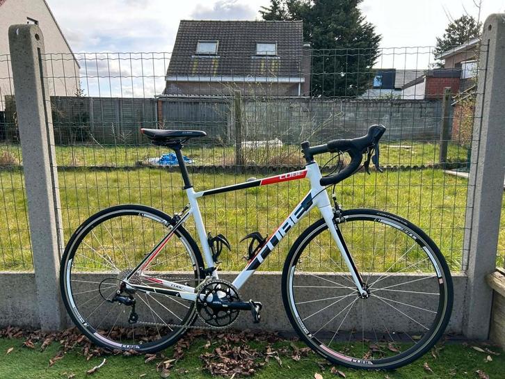 Koersfiets Cube Attain (incl. SPD-SL pedalen), Fietsen en Brommers, Fietsen | Racefietsen, Gebruikt, Heren, Overige merken, 15 tot 20 versnellingen