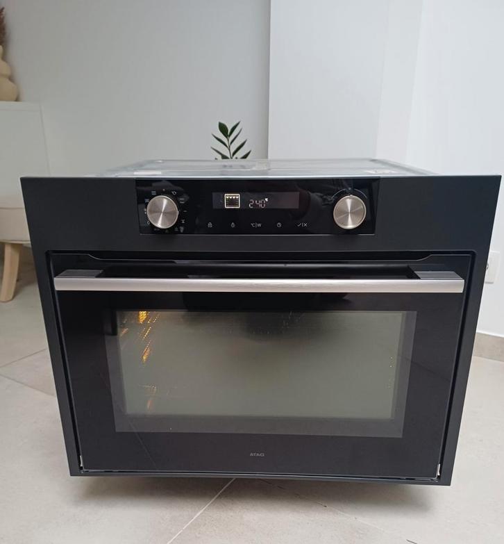 ATAG inbouw combi-oven 45cm, Elektronische apparatuur, Microgolfovens, Zo goed als nieuw, Inbouw, Combi-microgolfoven, Grill, Hete lucht