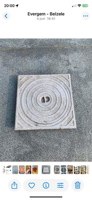 Putdeksel Aluminium 30 x 30 cm beschikbaar voor biedingen