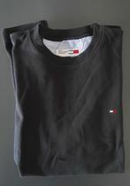 T-shirt - Tommy Hilfiger - Maat S - zwart - korte mouwen, Kleding | Heren, T-shirts, Ophalen, Zwart, Zo goed als nieuw, Tommy hilfiger