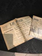 4 kranten le soir, Ophalen of Verzenden