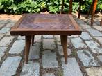 klein vintage bijzettafeltje (mini), Ophalen, Gebruikt, Hout
