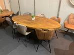 Mega stoelen en tafel sale - augustus, Huis en Inrichting, Tafels | Eettafels, Ophalen, Nieuw, Metaal, Industrieel