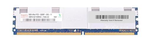 8GB 4Rx4 PC2-5300F DDR2-667 ECC, Hynix / Dell, Computers en Software, RAM geheugen