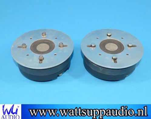 Mackie DC10/1701-8 ( 8093 ) Compression driver ( set van 2, Audio, Tv en Foto, Luidsprekerboxen, Gebruikt, Front, Rear of Stereo speakers