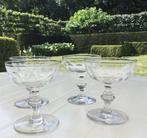 Set van 4 Kristallen Champagnecoupes Set/4€, Antiek en Kunst, Antiek | Glaswerk en Kristal, Ophalen