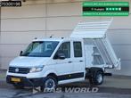 Volkswagen Crafter 177pk Kipper Dubbel Cabine met Kist Trekh, Start-stop-systeem, Stof, Euro 6, 4 cilinders