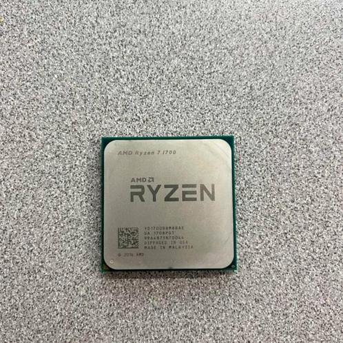 AMD Ryzen 7 1700 8-core CPU-aansluiting AM 4, Computers en Software, Processors, Zo goed als nieuw, Ophalen of Verzenden