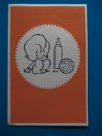 Geboortekaartje Merho (Kiekeboe) -1975, Verzamelen, Ophalen of Verzenden, Overige figuren, Zo goed als nieuw, Plaatje, Poster of Sticker