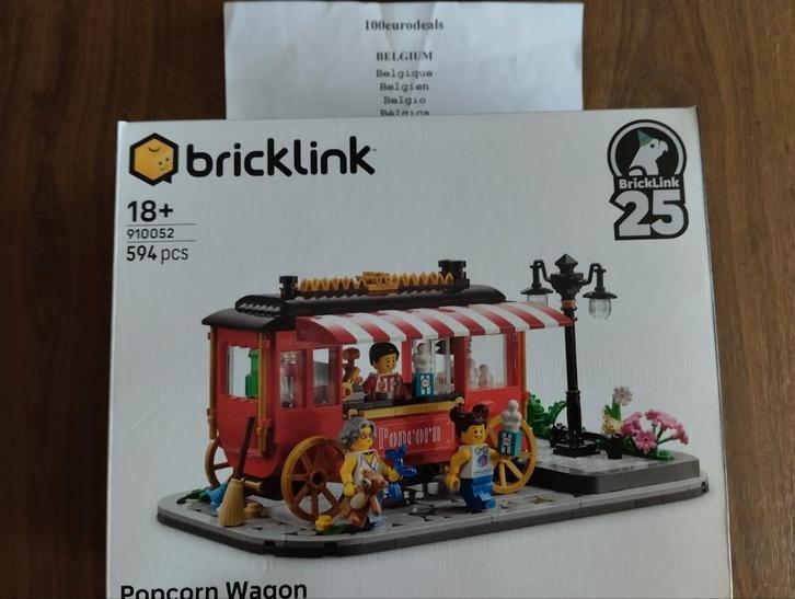 Lego 910052 popcorn wagon special Edition  zeldzaam, Kinderen en Baby's, Speelgoed | Duplo en Lego, Nieuw, Lego, Complete set