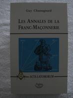 Franc-maçonnerie – Guy Chassagnard - 2009, Ophalen of Verzenden, Gelezen