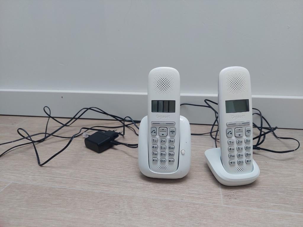 Telefoonset gigaset duo, Telecommunicatie, Vaste telefoons | Handsets en Draadloos, Ophalen, Zo goed als nieuw