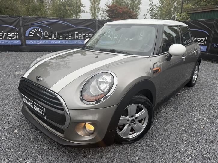 Mini Cooper,1.5i, 2016,127.000km, Automaat,Ac + 12m Garantie, Autos, Mini, Entreprise, Cooper, ABS, Essence, Automatique, Beige
