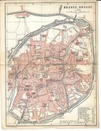 1885 - Brugge stadsplan, Boeken, Atlassen en Landkaarten, Verzenden, België
