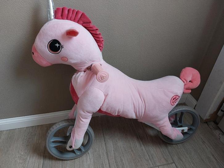 My buddy wheels loopfiets unicorn, Kinderen en Baby's, Speelgoed | Buiten | Voertuigen en Loopfietsen, Zo goed als nieuw, Loopfiets