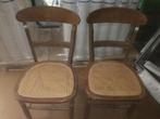 Stoelen, Huis en Inrichting, Stoelen, Ophalen, Gebruikt, Bruin, Riet of Rotan
