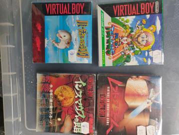 Japanse virtual boy games CIB beschikbaar voor biedingen