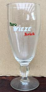 bier brouwerij glas  Van Roy Faro Wieze Kriek op voet, Collections, Comme neuf, Enlèvement ou Envoi