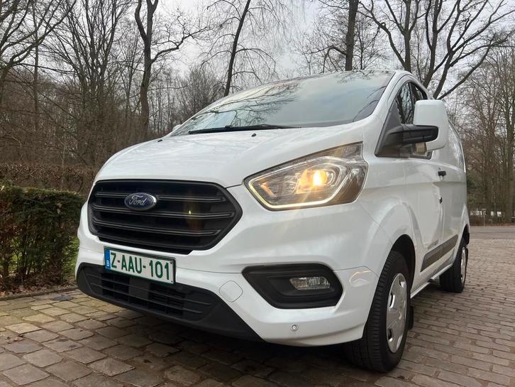 Ford Transit Custom 2.0tdci 2021, Auto's, Bestelwagens en Lichte vracht, Bedrijf, Te koop, ABS, Airbags, Airconditioning, Apple Carplay