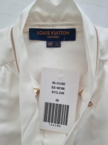LOUIS VUITTON NEW! 100% EGYPTION SILK BLOUSE beschikbaar voor biedingen
