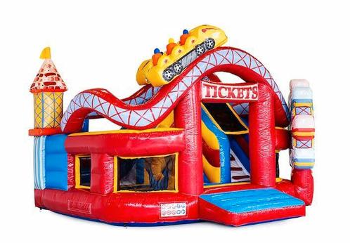 Château gonflable fête foraine à vendre, Hobby & Loisirs créatifs, Articles de fête | Location, Comme neuf, Enlèvement ou Envoi