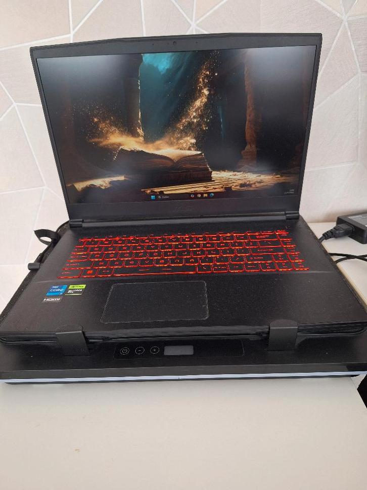 Gaming Laptop - i7 met RTX 4050 met aircooling, Informatique & Logiciels, Ordinateurs portables Windows, Utilisé, 15 pouces, SSD